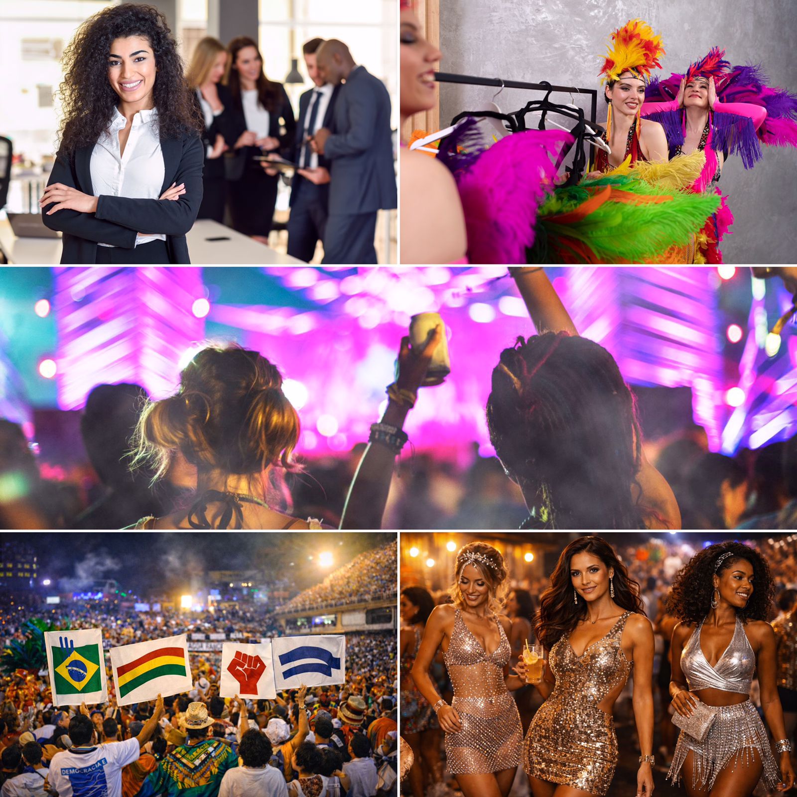 Quando a avenida apaga, começa o verdadeiro espetáculo